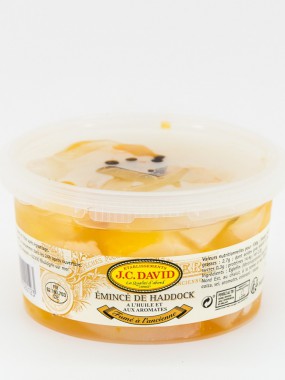 Emincé de Haddock à l'huile et aromates - 140 g net égoutté