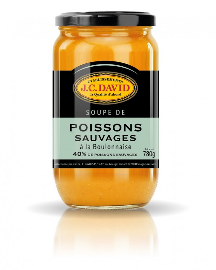 Soupe de Poissons sauvages 40% - 780 g