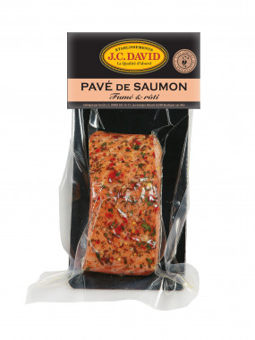 Pavé de Saumon rôti aux épices de Provence sous vide - 120 g