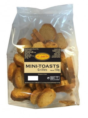 Minis toasts grillés - 150 g