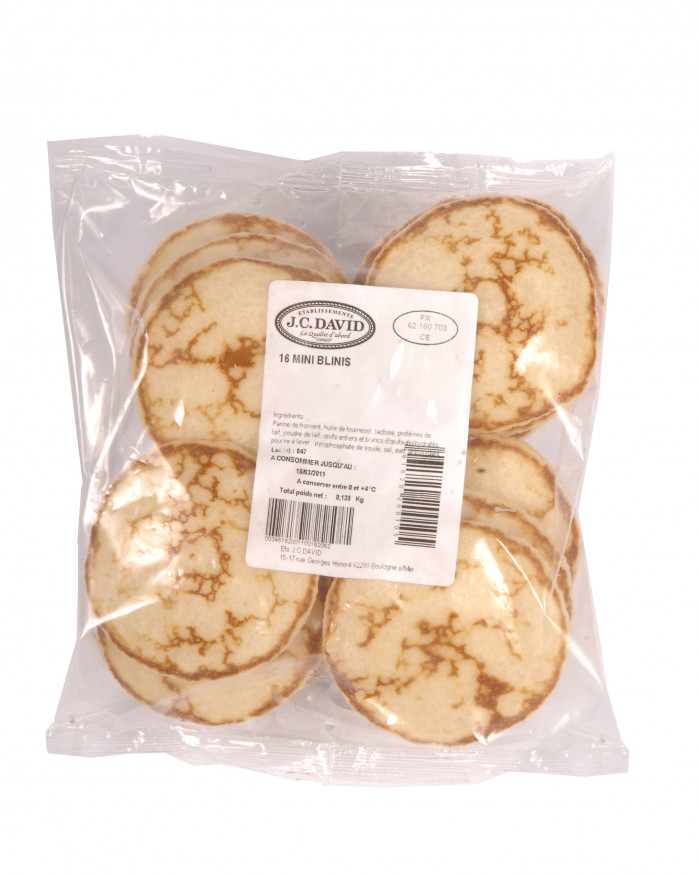 16 Minis Blinis - 135 g