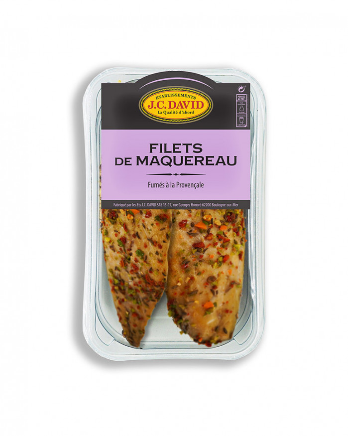 Filets de Maquereau fumés à la provençale - 200 g