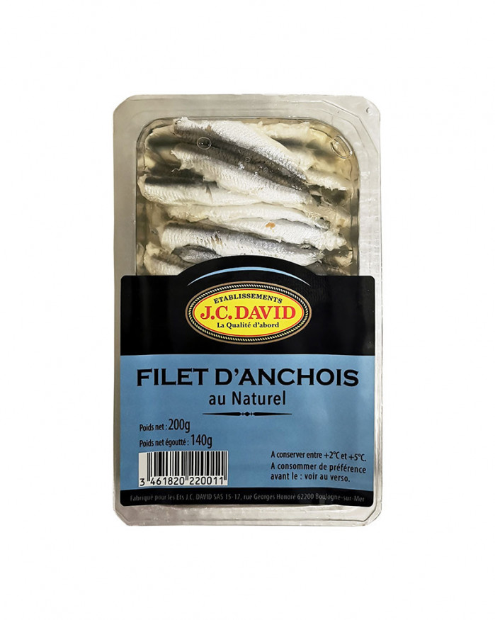 Filets d'anchois à l'huile - 200 g