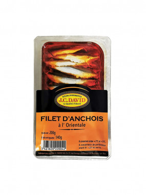 Filets d'anchois à l'orientale - 200 g