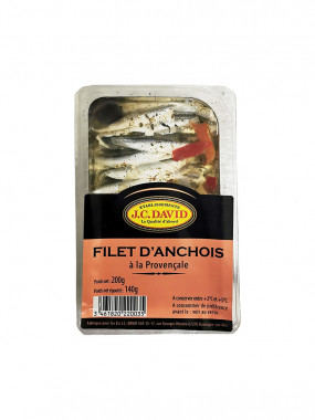 Filets d'anchois à la provençale - 200 g