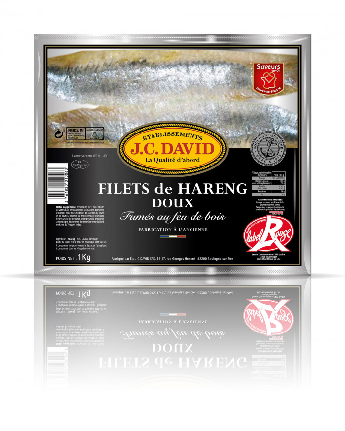 Filets de Hareng Doux sous vide - 1 kg