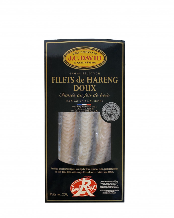 Filets de Hareng doux Fumé Gamme Sélection sous vide - 200 g