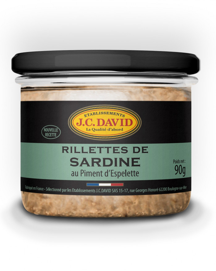 Rillettes de Sardines 60% - 90 g