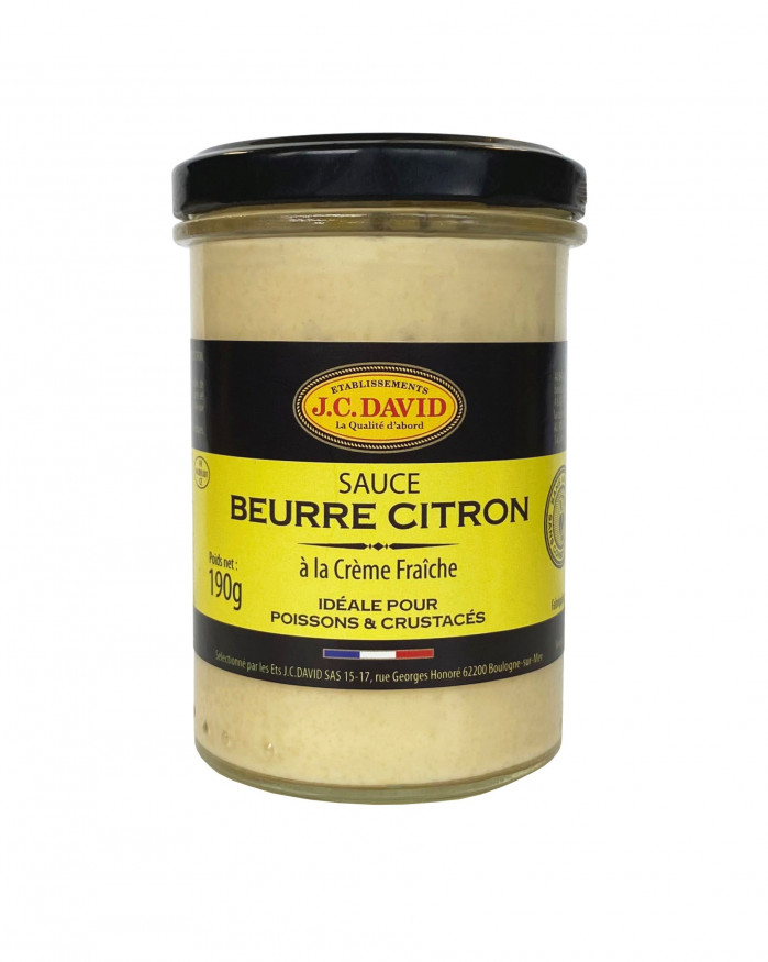 Sauce Beurre Citron - 190 g - bocal en verre