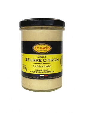 Sauce Beurre Citron - 190 g - bocal en verre