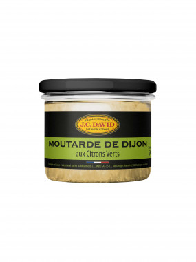 Moutarde de Dijon aux citrons verts - 90g