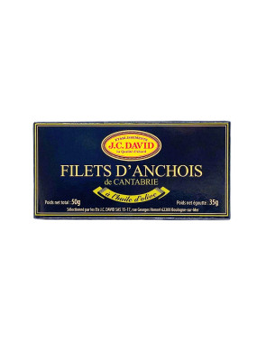 Véritables anchois de Cantabrie - 50 g