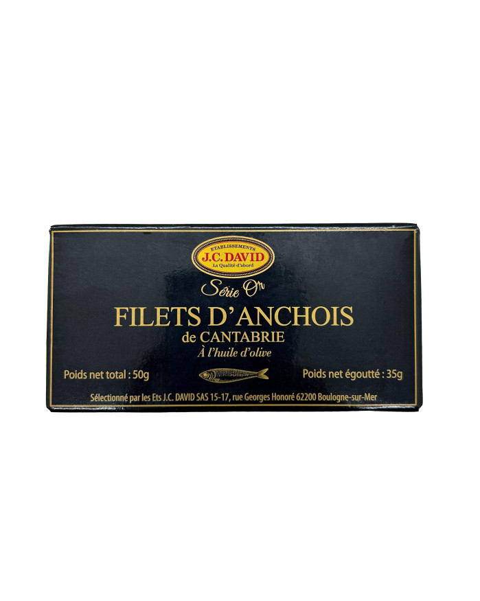 Véritables anchois de Cantabrie - 50 g