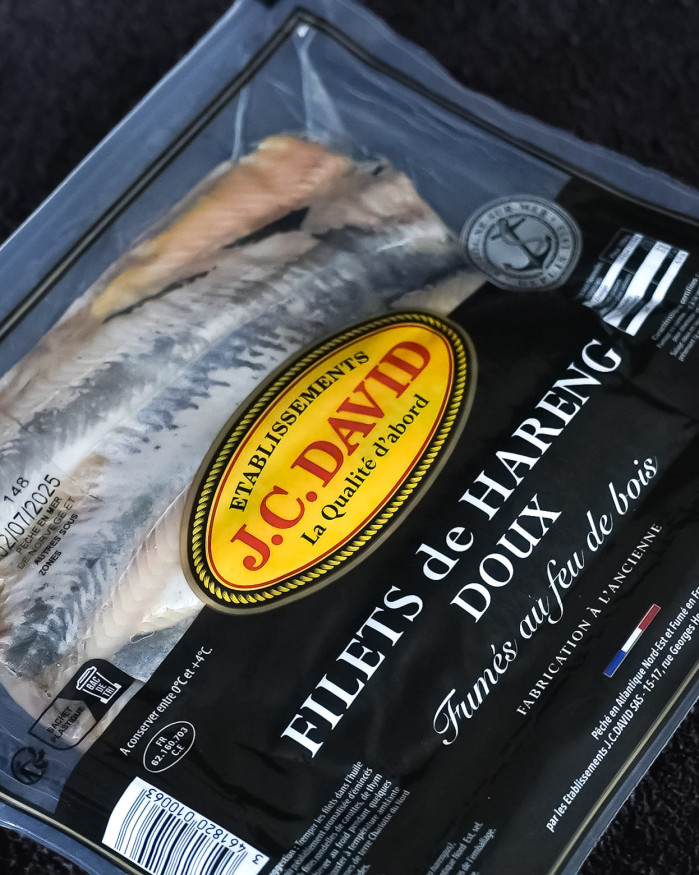 Filets de Hareng Doux sous vide - 1 kg