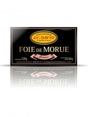 Foie de morue fumé 99% - 120 g