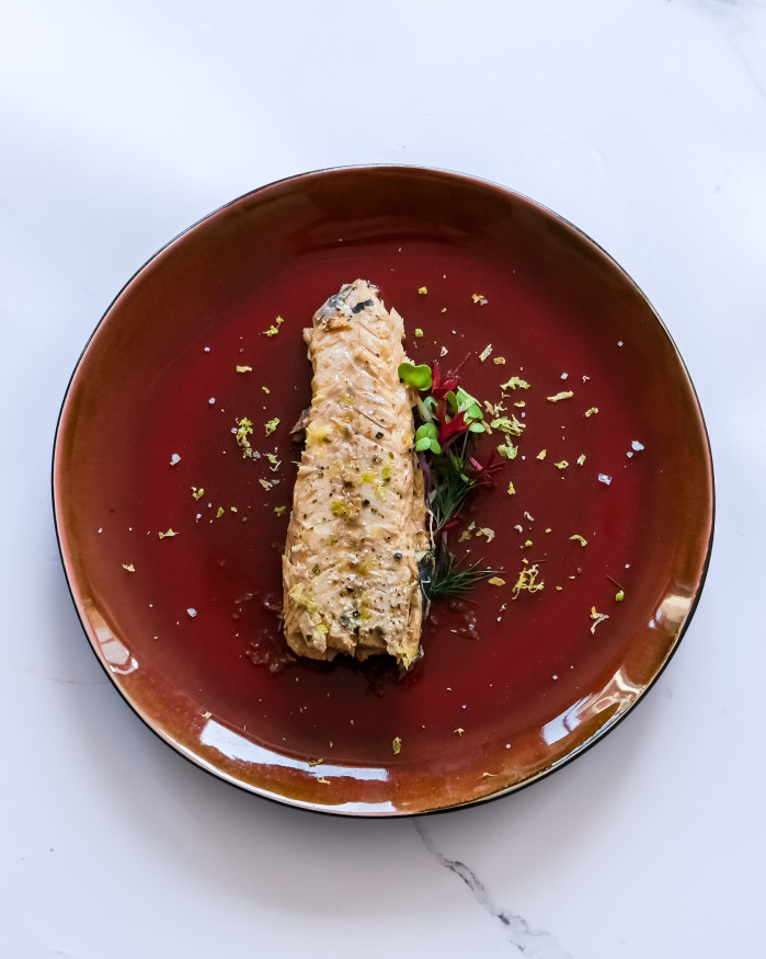 Filets de maquereaux au muscadet et aromates - 176 g