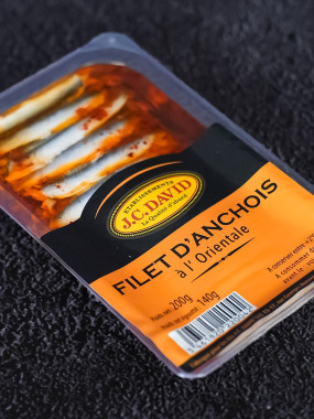 Filets d'anchois à l'orientale - 200 g