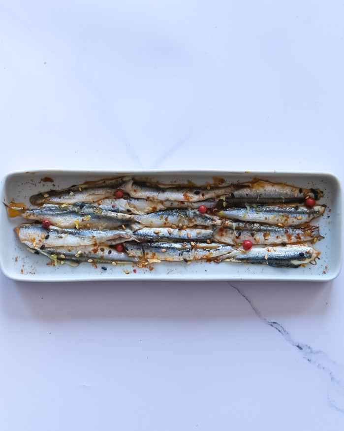 Filets d'anchois à l'orientale - 200 g