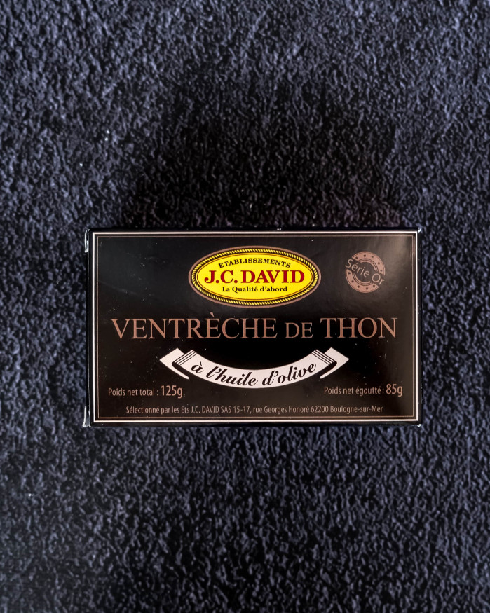 Ventrèche de Thon à l'huile d'olive - SERIE OR - 125 g