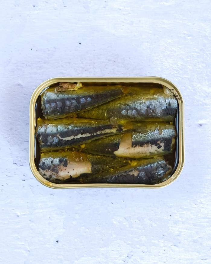 Sardines à l'huile d'olive BIO, Millésimées- 115 g