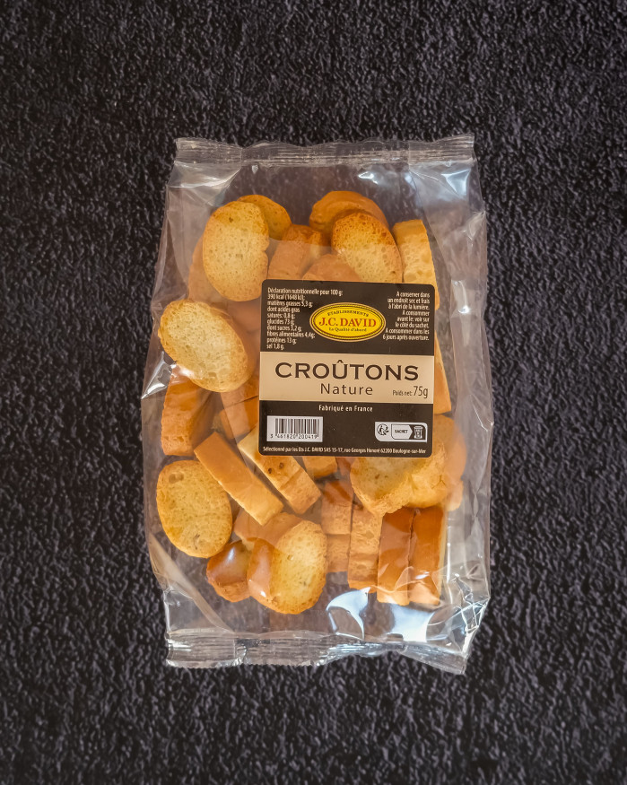 Mini croûtons nature - 75 g