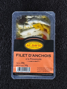 Filets d'anchois à la provençale - 200 g