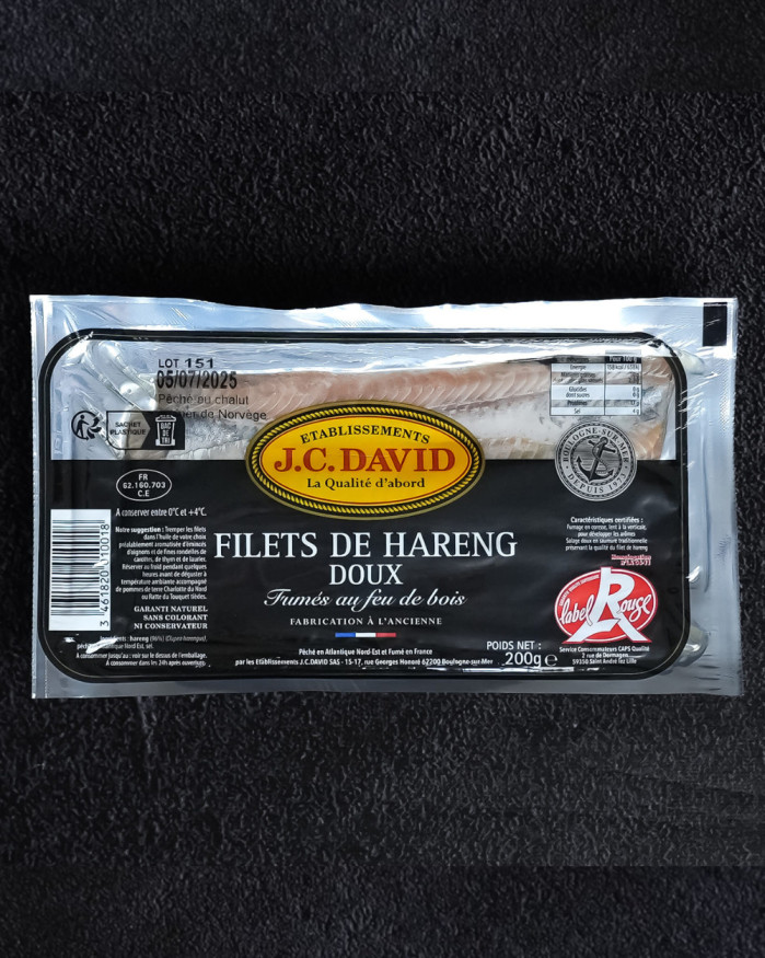 Filets de Hareng Doux sous vide- 200 g