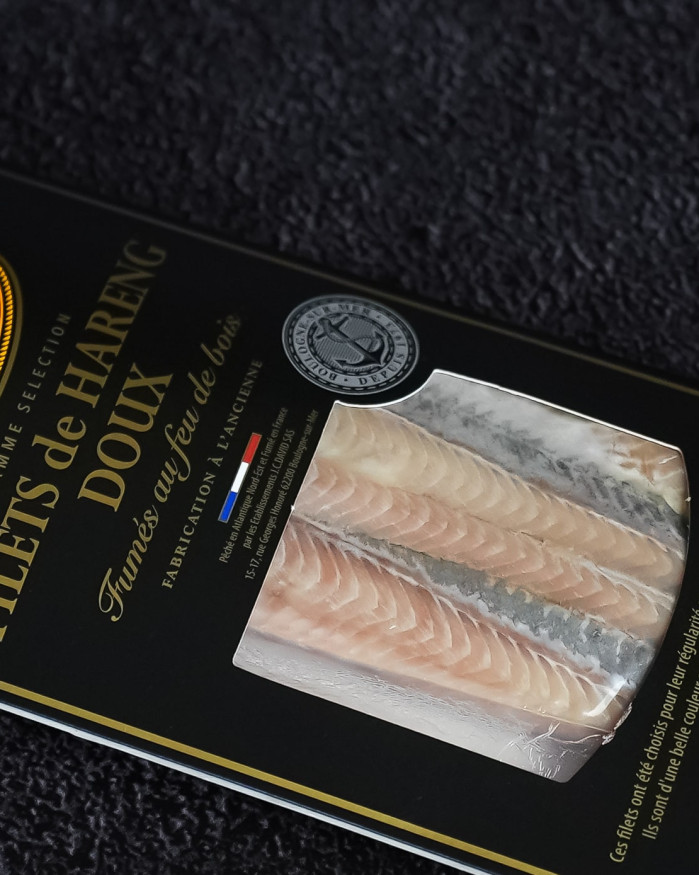 Filets de Hareng doux Fumé Gamme Sélection sous vide - 200 g