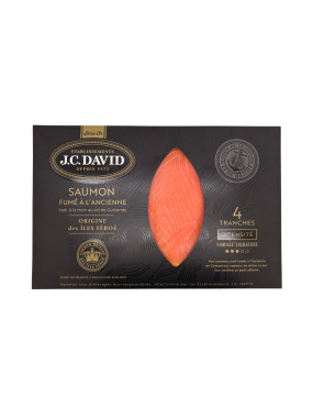 Saumon ILES FEROE Fumage signature - 4 Tranches