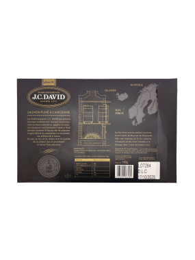 Saumon ILES FEROE Fumage DÉLICAT - 4 tranches