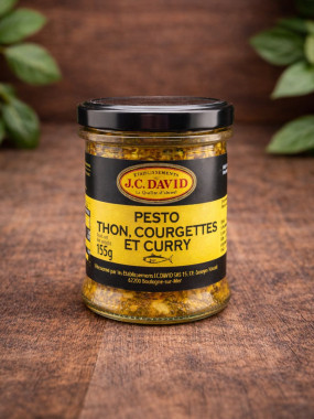 Pesto Thon, Courgettes et Curry 