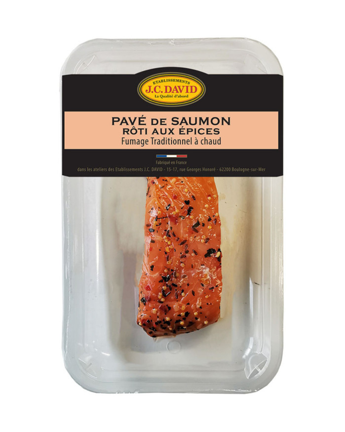Pavé de Saumon rôti aux épices de Provence - 120 g