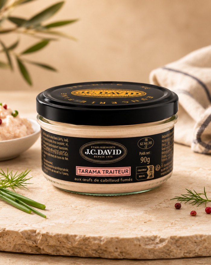 Tarama Traiteur Nature - 90g pot verre